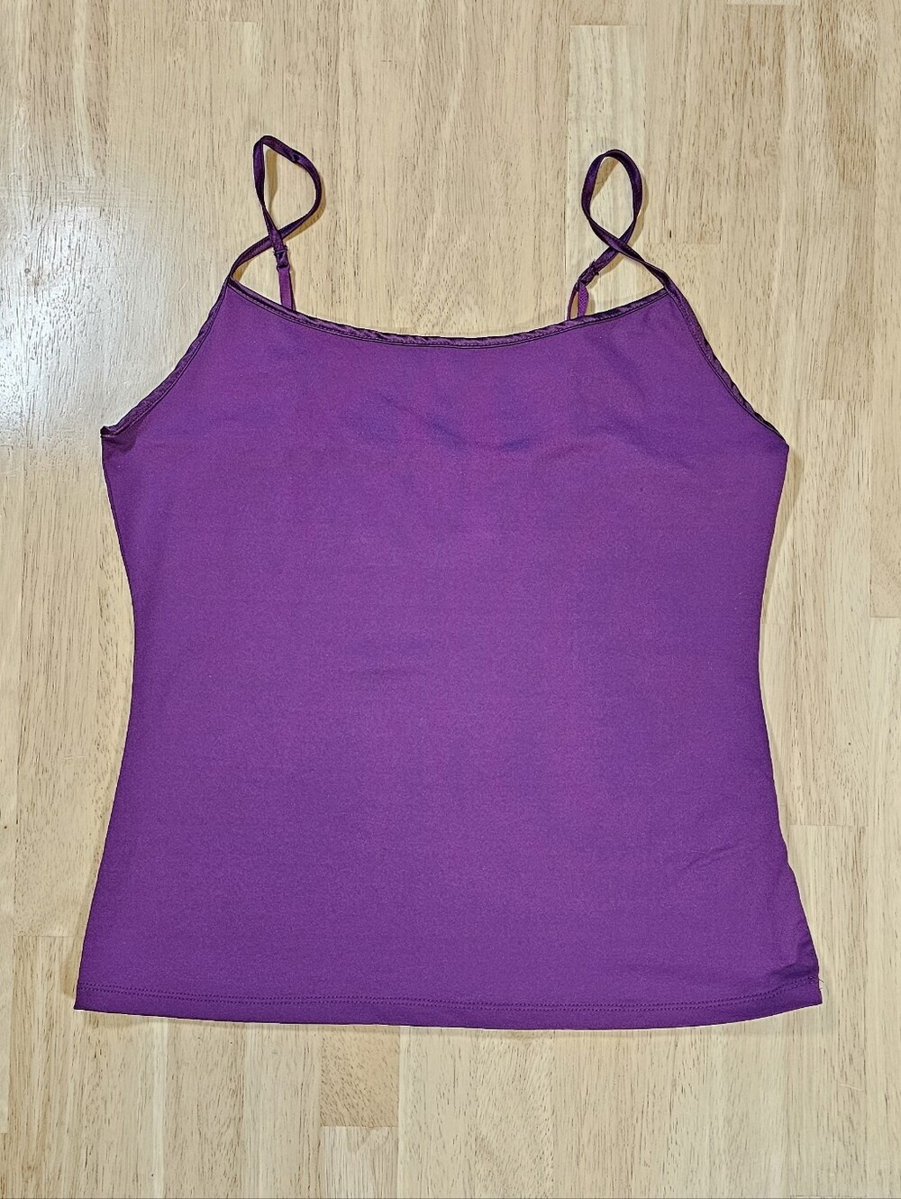 Ellen Tracy Purple Camisole Tank Top